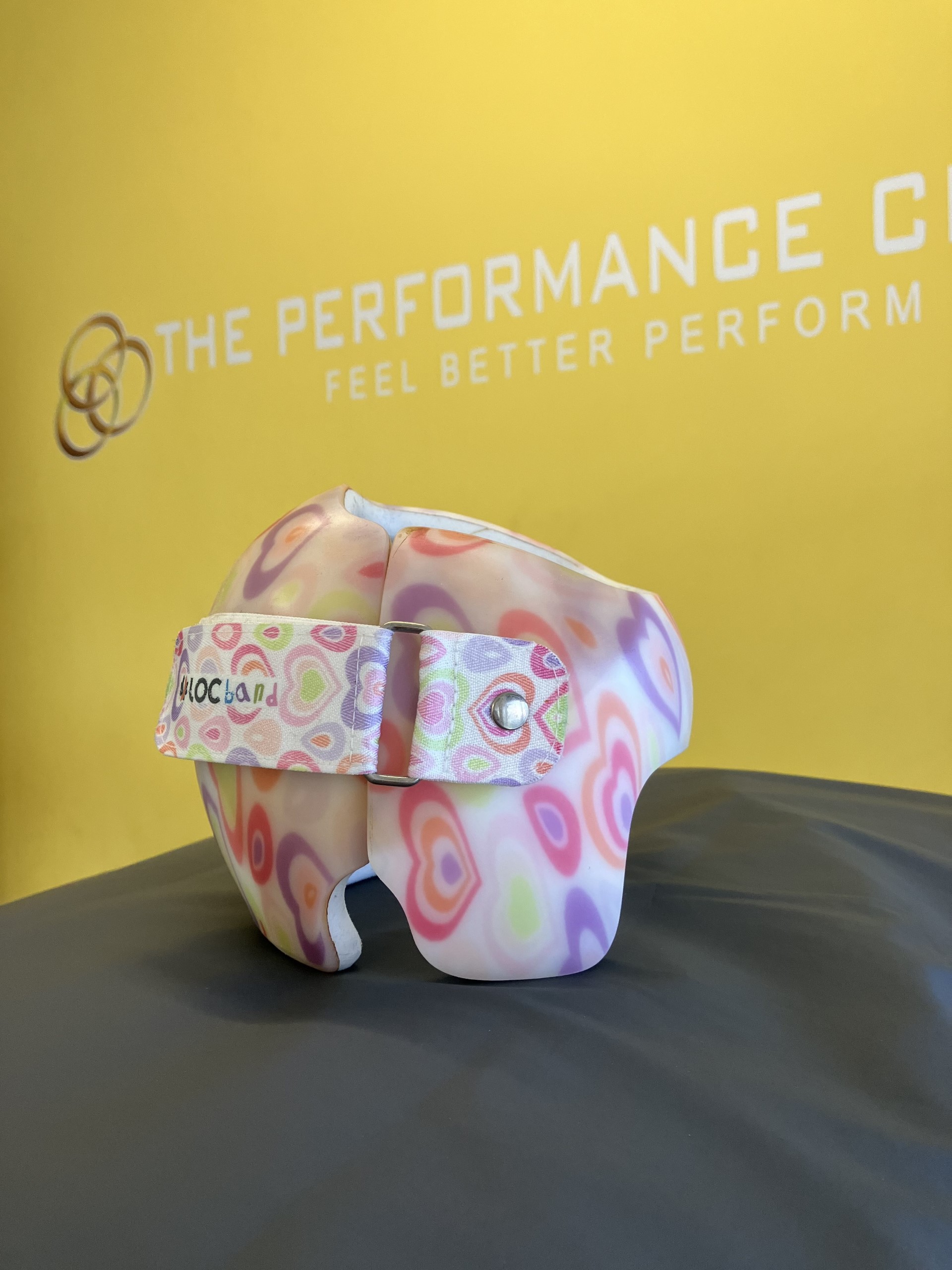 Craniosacral Therapyy treatment being applied at The Performance Clinic